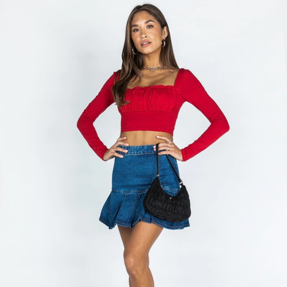 NWT Princess Polly Long Sleeve Tilly Top